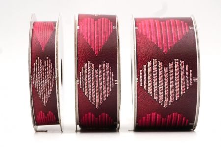 Valentinsliebesherz Jacquardband_AI-KN